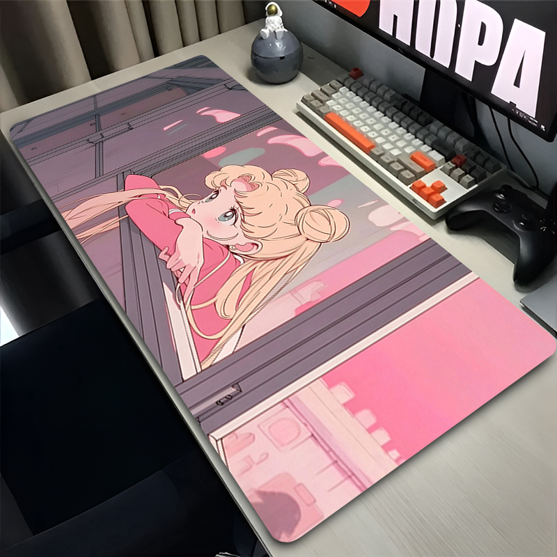 Computer Mouse Pad S-Sailor Mo - огляд і ціна Pc Gaming Pink