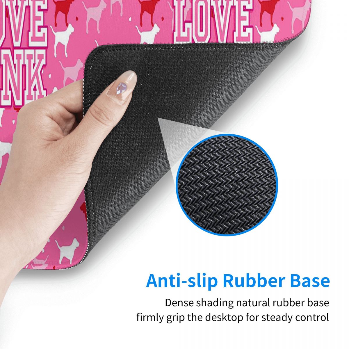 Love Pink Large Mouse Pad Comp - огляд і ціна Pc Gaming Pink