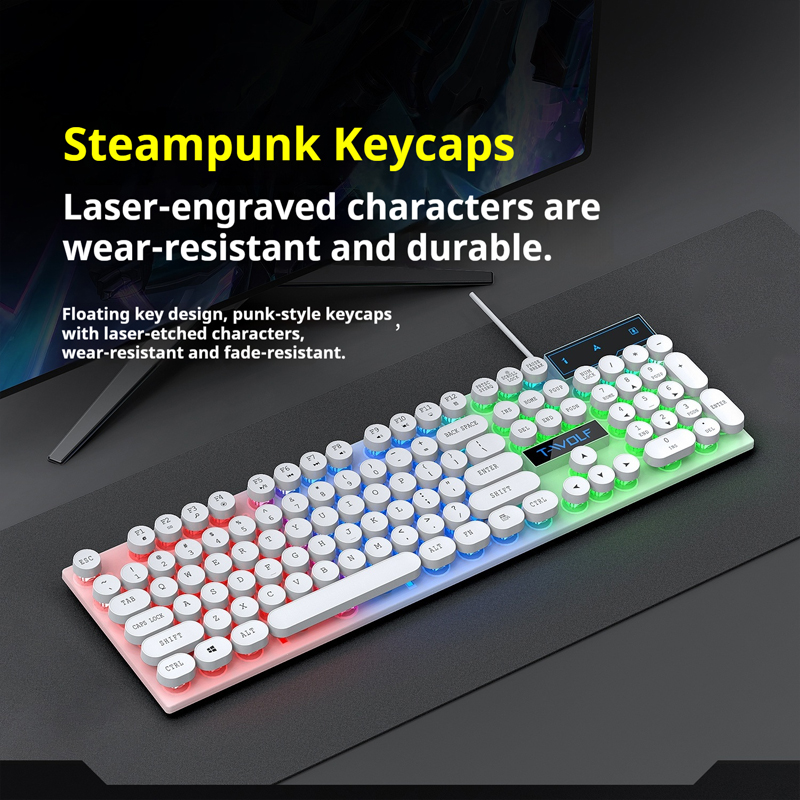 T11 T-WOLF Gaming Keyboard 104 - огляд і ціна Pc Gaming Fullset